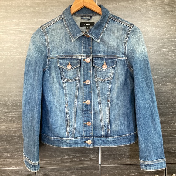 Artisan Hand Painted R Jeans Jacket Floral Design Cotton/Spandex Size Me… - Picture 6 of 9